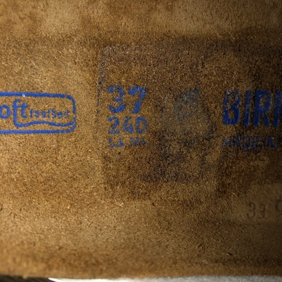 Birkenstock Gizeh floral birko flor sandals 37=6 - Picture 4 of 5